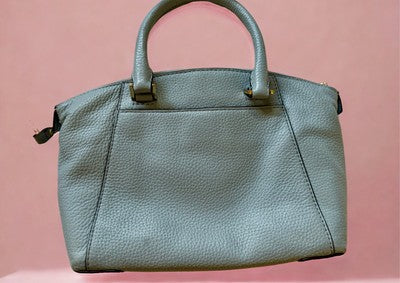 Michael Kors handbag bundle featuring a stylish gray leather design with double handles