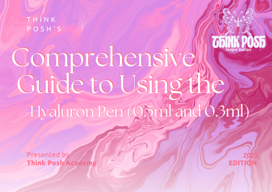 Think Posh Luxury E-Commerce Comprehensive Guide to Using the Hyaluron Pen coaching for aesthetic applications